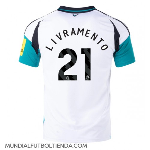 Camiseta Newcastle United Tino Livramento #21 Tercera Equipación Replica 2024-25 mangas cortas